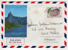 Tahiti :   Lettre Par Avion - Cachet  Mooréa - Tahití