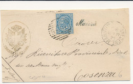 1880 MAIERA' COSENZA CORSIVO DI COLLETTORIA RURALE  + BELVEDERE MARITTIMO CERHIO+ SBARRE - Poststempel