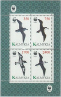 M2010 - RUSSIAN STATE, SHEET: WWF, Birds, Fauna  R04.22 - Gebruikt