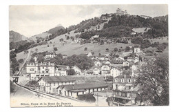 CPa, Suisse, Glion, Caux Et La Dent De Jaman, Belle Carte, Dos Vierge - Ilanz/Glion