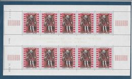 Monaco N°770 - Feuille Entière De 10 Exemplaires - Neuf ** Sans Charnière - TB - Unused Stamps