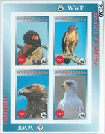 M2030 - RUSSIAN STATE, MINIATURE SHEET: WWF, Birds Of Prey  R04.22 - Oblitérés