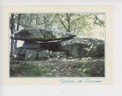 Le Dolmen De Chevresse - Saint Brisson Le Morvan Touristique Cp Vierge N°12052 - Dolmen & Menhirs