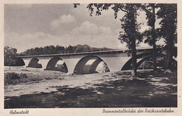 4877A124Helmstedt, Beunnentalbrucke Der Reichsautobahn. - Helmstedt