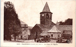 48 NASBINALS - La Place De L'église - Andere Gemeenten