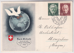 Schweiz - 1945 Tag Der Briefmarke / Journée Nationale Du Timbre - BERN - Journée Du Timbre