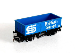 HORNBY RAILWAYS - WAGON MARCHANDISE - BRITISH STEEL 20 - HO, TRAIN CHEMIN DE FER, MODELE FERROVIAIRE    (2304.36) - Coches De Mercancía