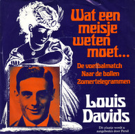 * 7" EP *  Louis Davids - Wat Een Meisje Weten Moet....  (Holland 1966 EX!!!) - Sonstige - Niederländische Musik