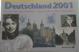 Deutschland Jahresset Der Deutsche POST: Kursmünzensatz 1999, Münze Stuttgart, F, Stempelglanz, Stg,lesen - Mint Sets & Proof Sets