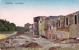 CPA Damas - Les Murs - Sarrafian Bros - Syrië