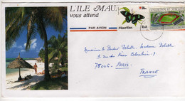 Ile Maurice : Lettre Par Avion - Mauricio (1968-...)