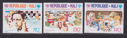 MALI AERIENS N°  439 à 441 ** MNH Neufs Sans Charnière, TB (D8089) U.N.I.C.E.F. Lewis Carroll - 1982 - Mali (1959-...)
