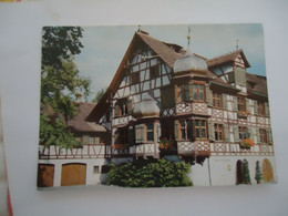 SWITZERLAND    POSTCARDS  GOTTLIEBEN  1953 WITH STAMPS - Gottlieben