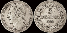 Belgium Leopold I 5 Frank 1835 Pos A - 5 Francs