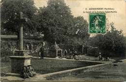 Questembert * Le Lavoir Et La Fontaine St Martin * Laveuses Lavandières - Questembert