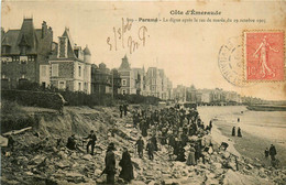 Paramé * La Digue Après Le Raz De Marée Du 29 Octobre 1905 * Villas - Parame