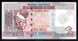 659-Guinée 5000fr 2010 LW177 - Guinee