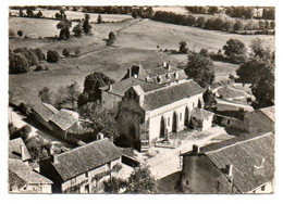 87 - Haute Vienne / EN AVION AU-DESSUS DE ... VAULRY -- L'Eglise (Lapie 2). Cachet à Date Pointillés VAULRY. - Nantiat