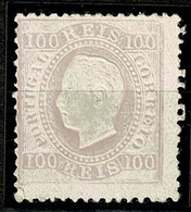 Portugal, 1870/6, # 43 Dent. 12 3/4, MH - Unused Stamps
