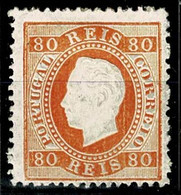 Portugal, 1870/6, # 42i Dent. 12 3/4, MH - Nuovi