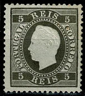 Portugal, 1870/6, # 36g Dent. 12 3/4, Tipo VIII, MH - Neufs