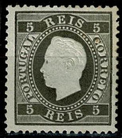 Portugal, 1870/6, # 36g Dent. 12 3/4, Tipo VIII, MH - Ungebraucht