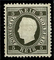 Portugal, 1870/6, # 36h Dent. 12 3/4, Tipo IX, MH - Nuovi
