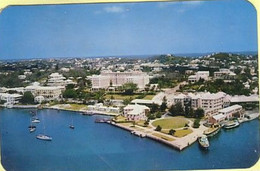 Bermudiana Hotel Bermuda (panorama; Timbrée En 1958 - Bermuda