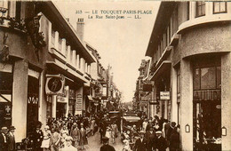 Le Touquet Paris Plage * La Rue St Jean * Commerces Magasins - Le Touquet