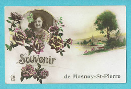 * Masnuy Saint Pierre - Jurbise (Hainaut - La Wallonie) * (EK, Nr 537) Souvenir, Fantaisie, Graine De Roses, Fleurs, TOP - Jurbise