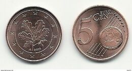 5 Cent, 2019, Prägestätte (A) Vz, Sehr Gut Erhaltene Umlaufmünze - Duitsland