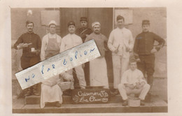 ANGOULEME  - Militaires - Les Cuisiniers De La Classe 1909 ( Carte Photo ) - Angouleme