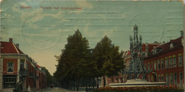 Breda (N - Br.)  Fontein  Met Sophiastraat 1914 - Breda