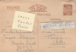 THORIGNY Sur MARNE   - Correspondance En 1940 - Sonstige & Ohne Zuordnung