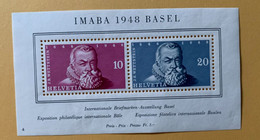 18081 -  Bloc No31II IMABA 1948 Basel ** Neuf MNH - Blocks & Kleinbögen