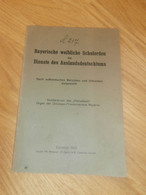 Bayerische Schulorden Im Auslandsdeutschtum 1937 , Diözesan - Priestervereine Bayern , Prieser , Franziskaner , Mission - Rare