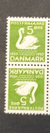 EX-PR-22-04 DANEMARK 2 STAMPS IN TET-BECHE   MICHEL # 222  MNH**. - Unused Stamps