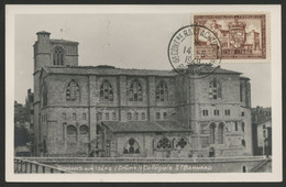 N° 839 6ème Centenaire Du Rattachement Du Dauphiné, Sur CP De La Collégiale St Barnard à ROMANS SUR ISERE DROME - Maximum Cards & Covers