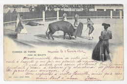 Corrida De Toros, Pase De Muleta (5062) - Corrida