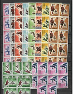 S32563 DEALER STOCK SAN MARINO 1961 MNH** Caccia Antica 10v (X10 SETS) - Verzamelingen & Reeksen