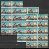 S32737 DEALER STOCK SAN MARINO MNH 1961 Risorgimento Stamps On Stamps 3v 10 SETS - Colecciones & Series