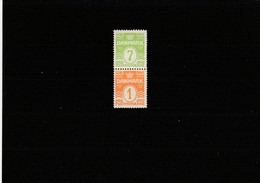 EX-PR-22-04 DANEMARK 2 STAMPS IN PAIR   MNH**. - Unused Stamps