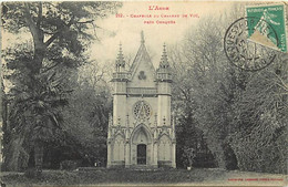 - Dpts Div.-ref-BC749- Aude - Chapelle Chateau De Vic Près Conques Sur Orbiel-chapelles - Chateaux -serie L Aude N° 212 - Conques Sur Orbiel