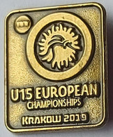 U 15 Wrestling European Championship Krakow 2019 Poland PIN A6/8 - Lotta