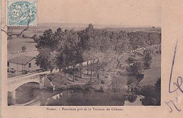 PESMES            PANORAMA PRIS DE LA TERRASSE DU CHATEAU - Pesmes