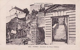 PESMES            ESCALIERS DU VIEUX CHATEAU - Pesmes