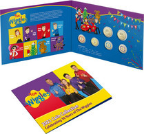 Australia Set Of 6 Coins: 1 - 2 Dollars 2021 "30y Of The Wiggles" In Kit BU - Ohne Zuordnung