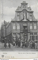 MALINES ..-- Salle De VENTE Et Rue De La Chaussée . 1905 Vers BRUXELLES . Voir Verso . - Mechelen