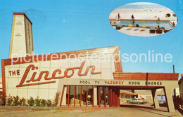 THE LINCOLN 1503 SOUTH ATLANTIC AVE FLORIDA OLD COLOUR POSTCARD USA AMERICA DAYTONA BEACH - Daytona