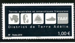 TAAF 2018 - District De Terre Adelie Mnh** - Nuevos